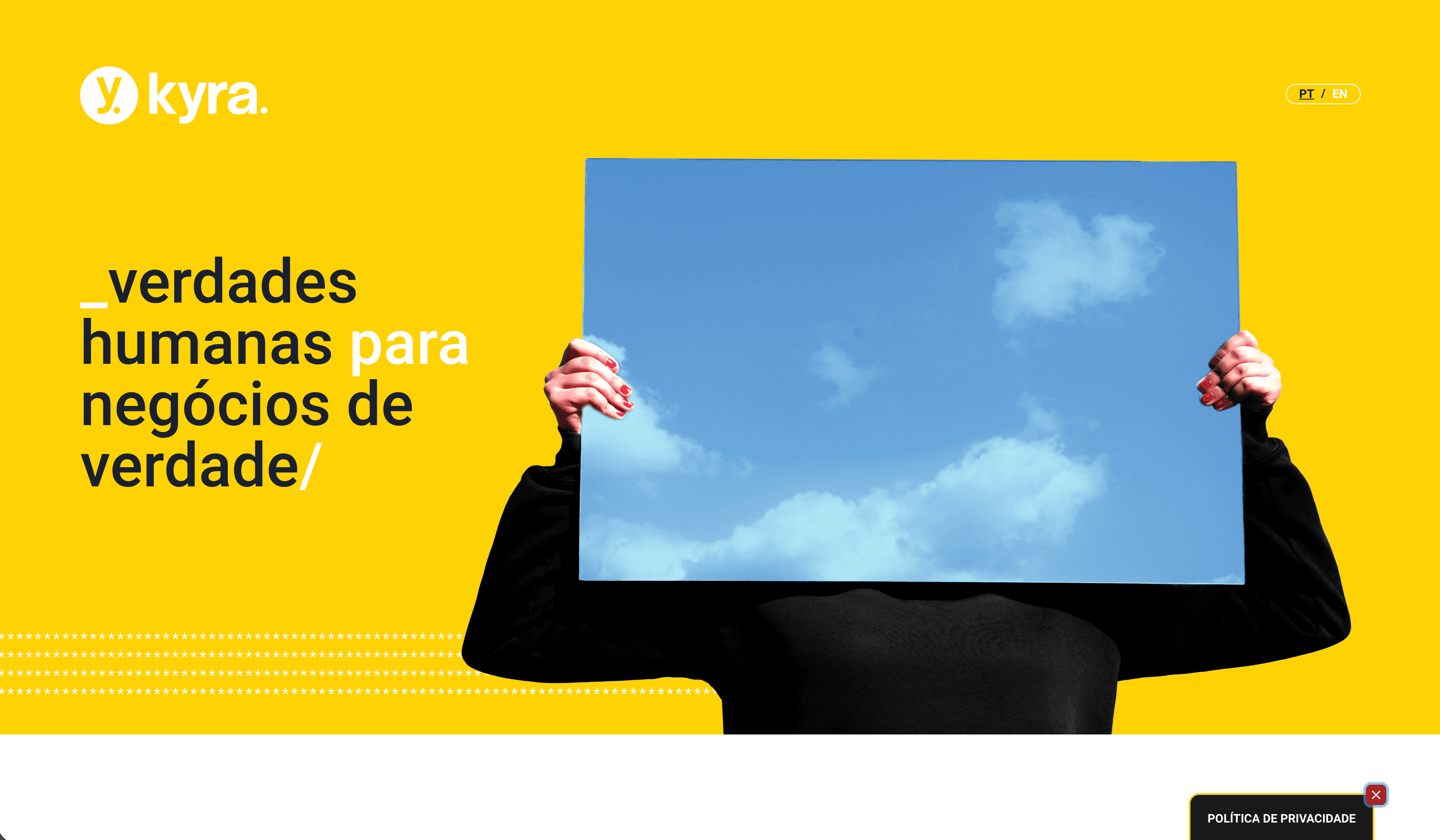 Landing Page Institucional